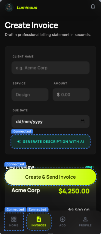 AI Invoice Generator